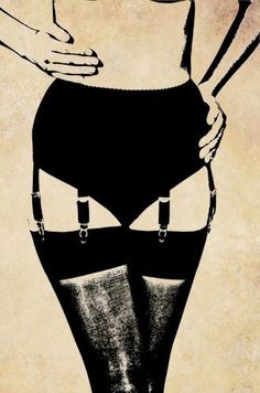 black stockings garter belt womens legs png clip art graphics 