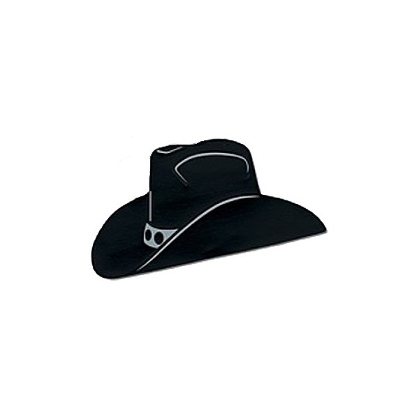 Cowboy hat silhouette clip art 