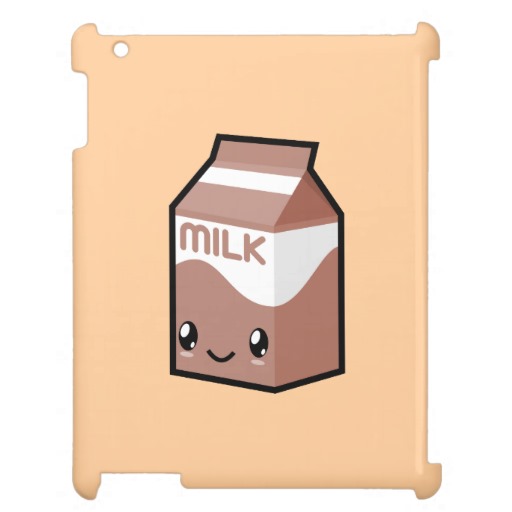 Chocolate milk cartoon clipart 