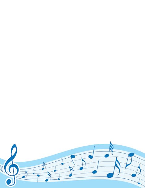 Pix For  Music Notes Border 