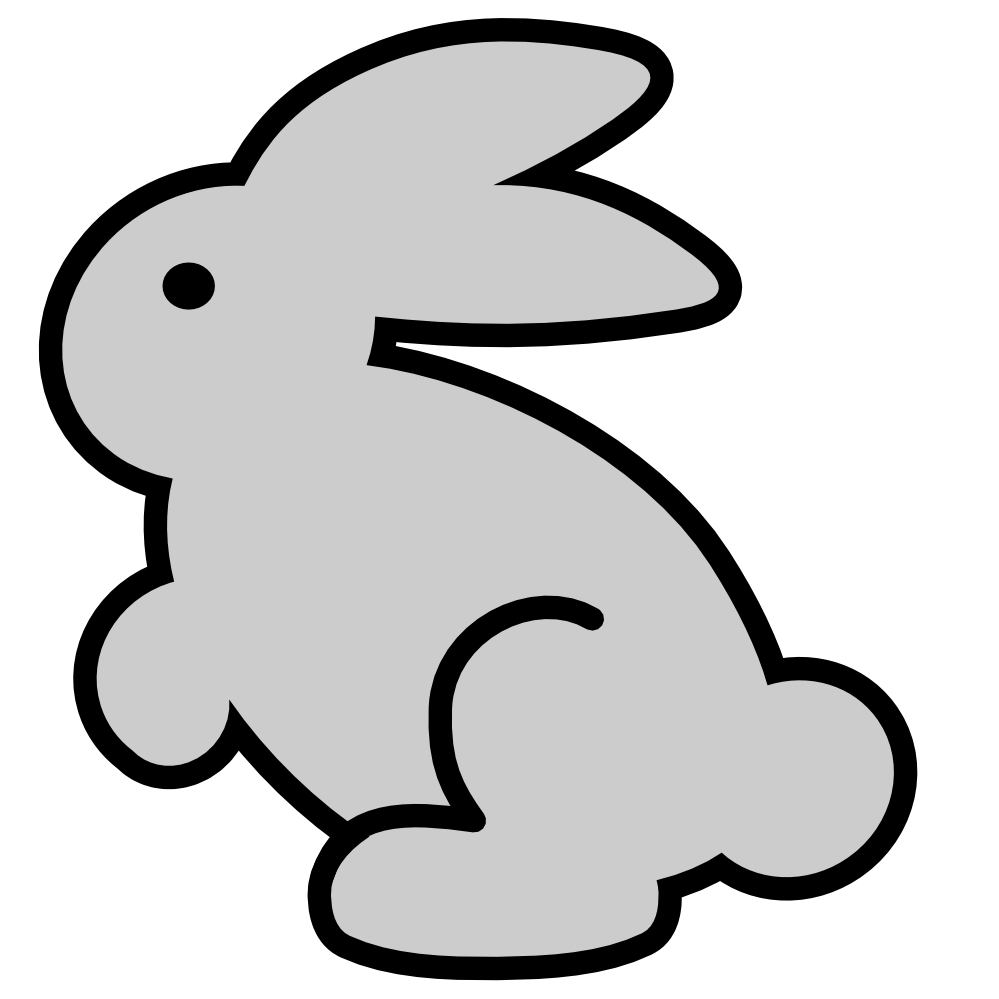 Bunny danko friendly rabbit clip art at vector clip art 3 image 3 