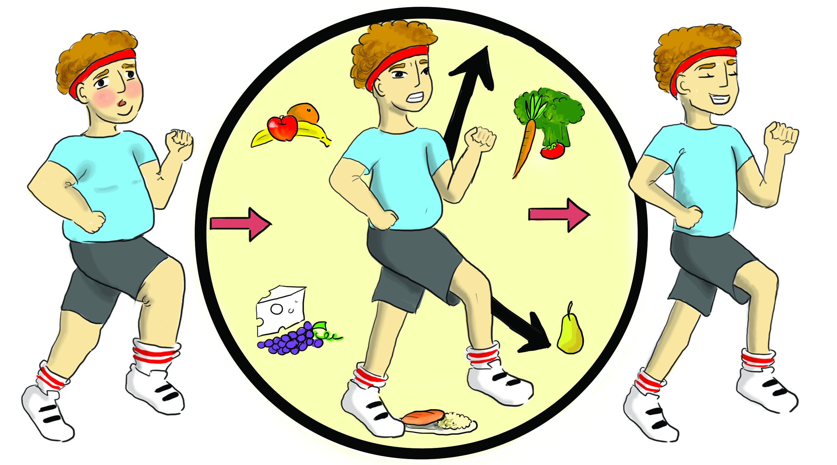 healthy body healthy mind clipart