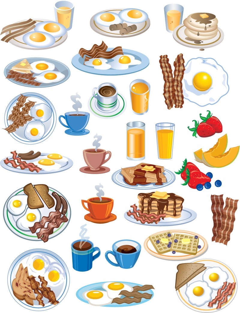 Clipart breakfast food pictures 