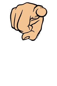 Pointing Finger Clip Art 
