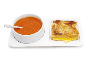 Soup and sandwich clip art 