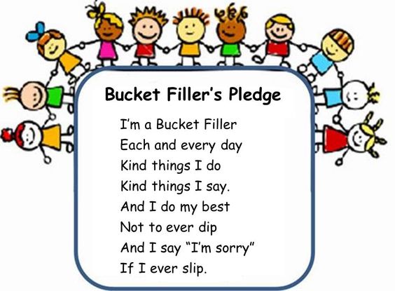 BUCKET FILLER&PLEDGE~ Great idea to extend your bucket 