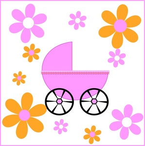 Baby clipart pattern 