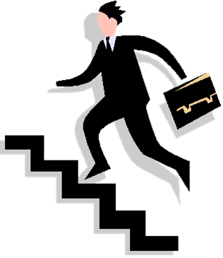 Walking Up Stairs Clipart 