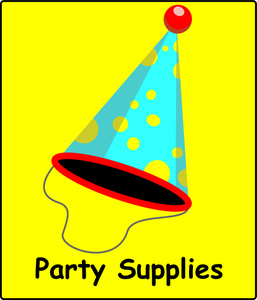 Free Party Supplies Cliparts, Download Free Party Supplies Cliparts png