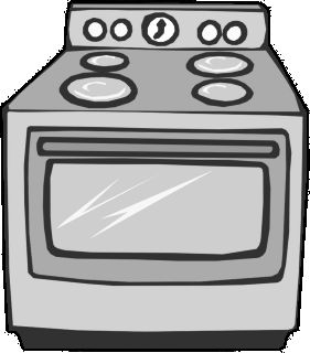 Oven Clipart Oven bw 