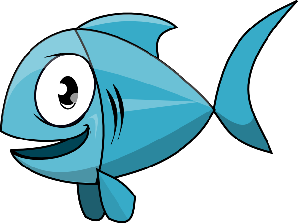 Cartoon Fish Clipart Clip Art Library Gambar Ikan