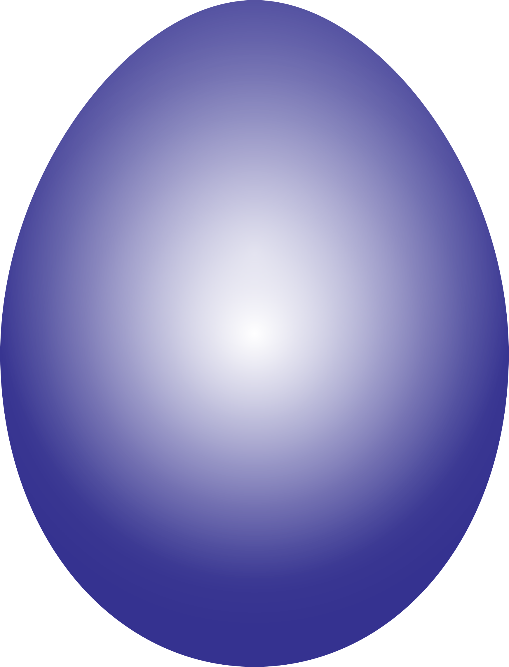 Purple easter egg clipart 