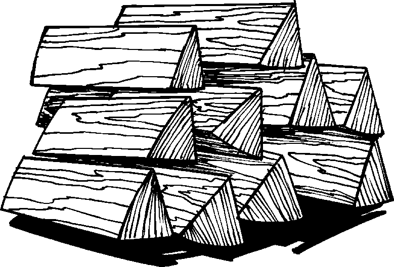Wood pile clipart black and white 