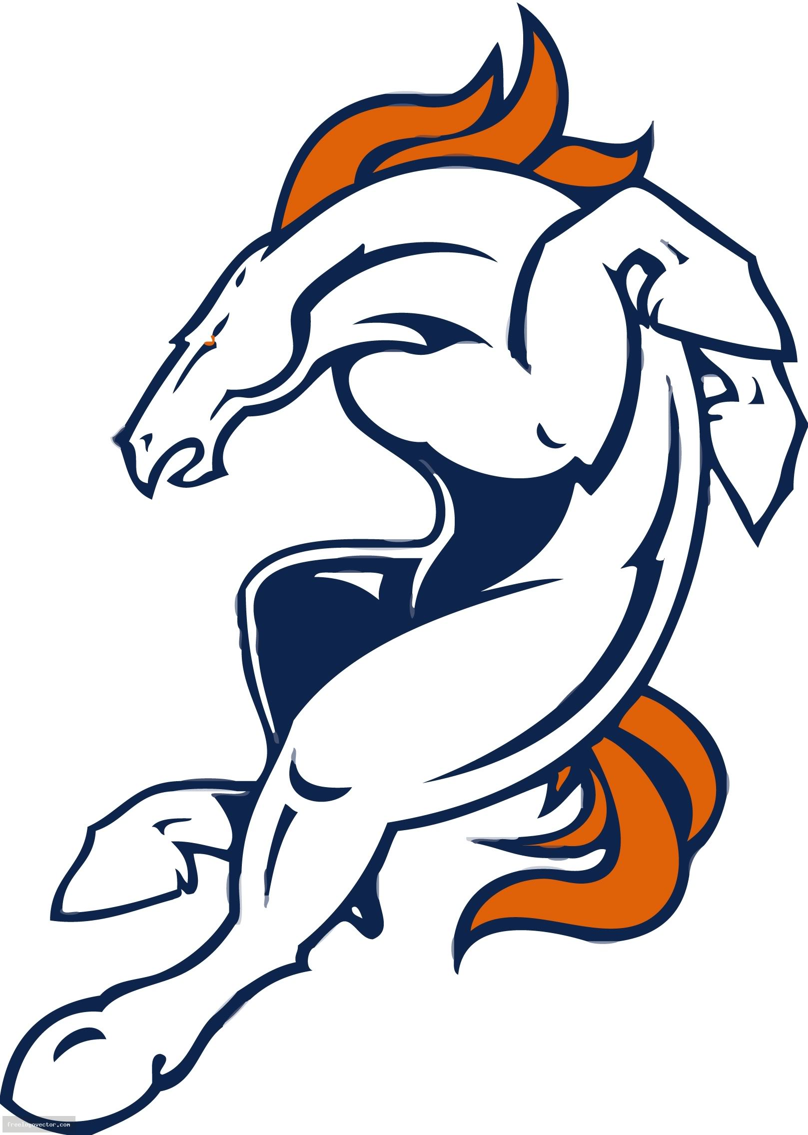 Denver broncos clipart 