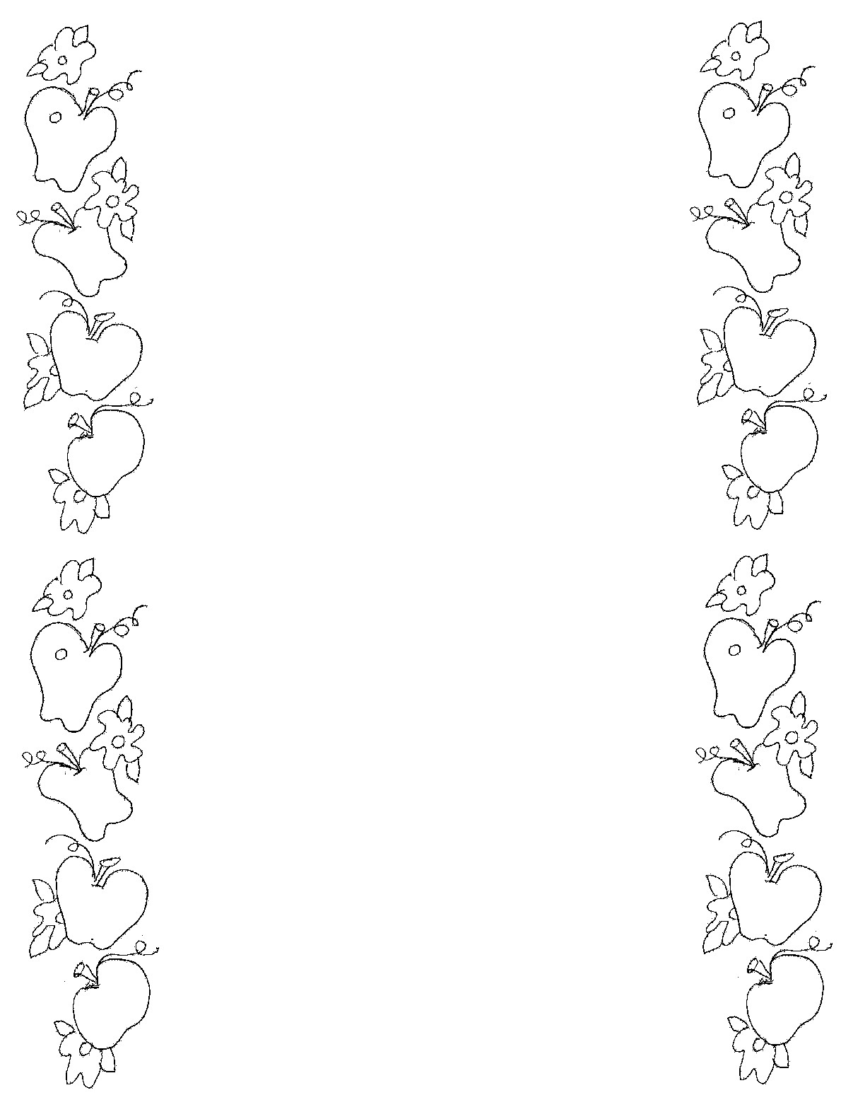 Apple Borders And Frames Clipart 