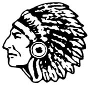 Clipart indian head 