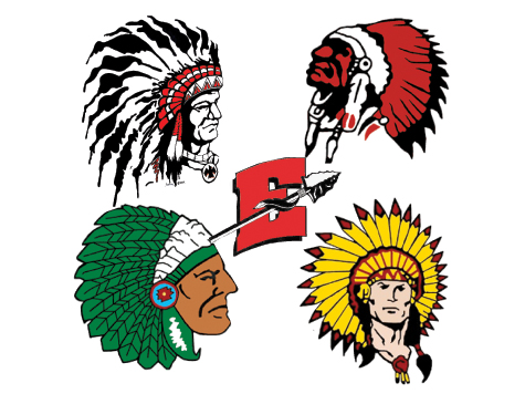 indian chief mascot clipart