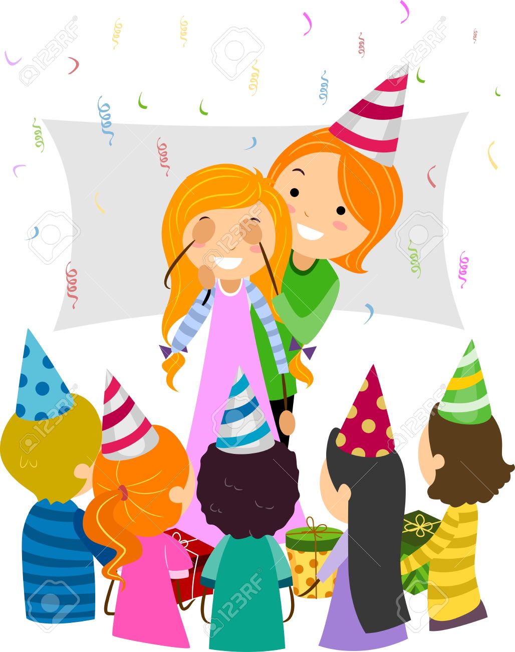 surprise birthday party clipart - Clip Art Library