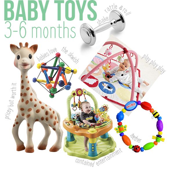 toys for 4 month old baby boy