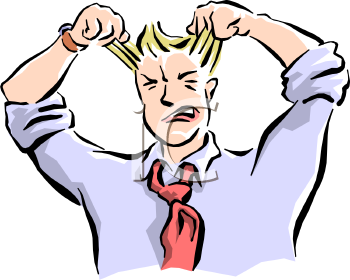 Frustrated Of Someone Clipart 