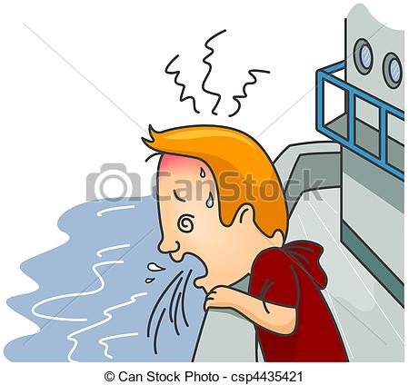 Motion sickness clipart 