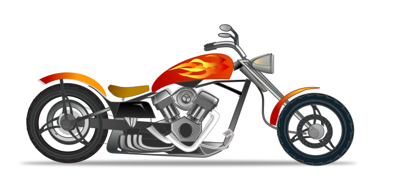 Harley davidson harley motorcycle clipart free clipart image 