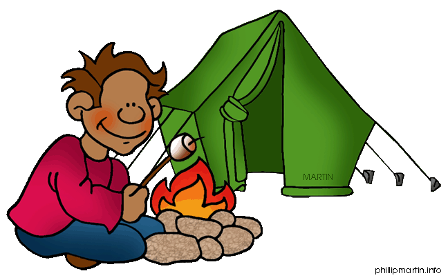Camp Out Clipart 