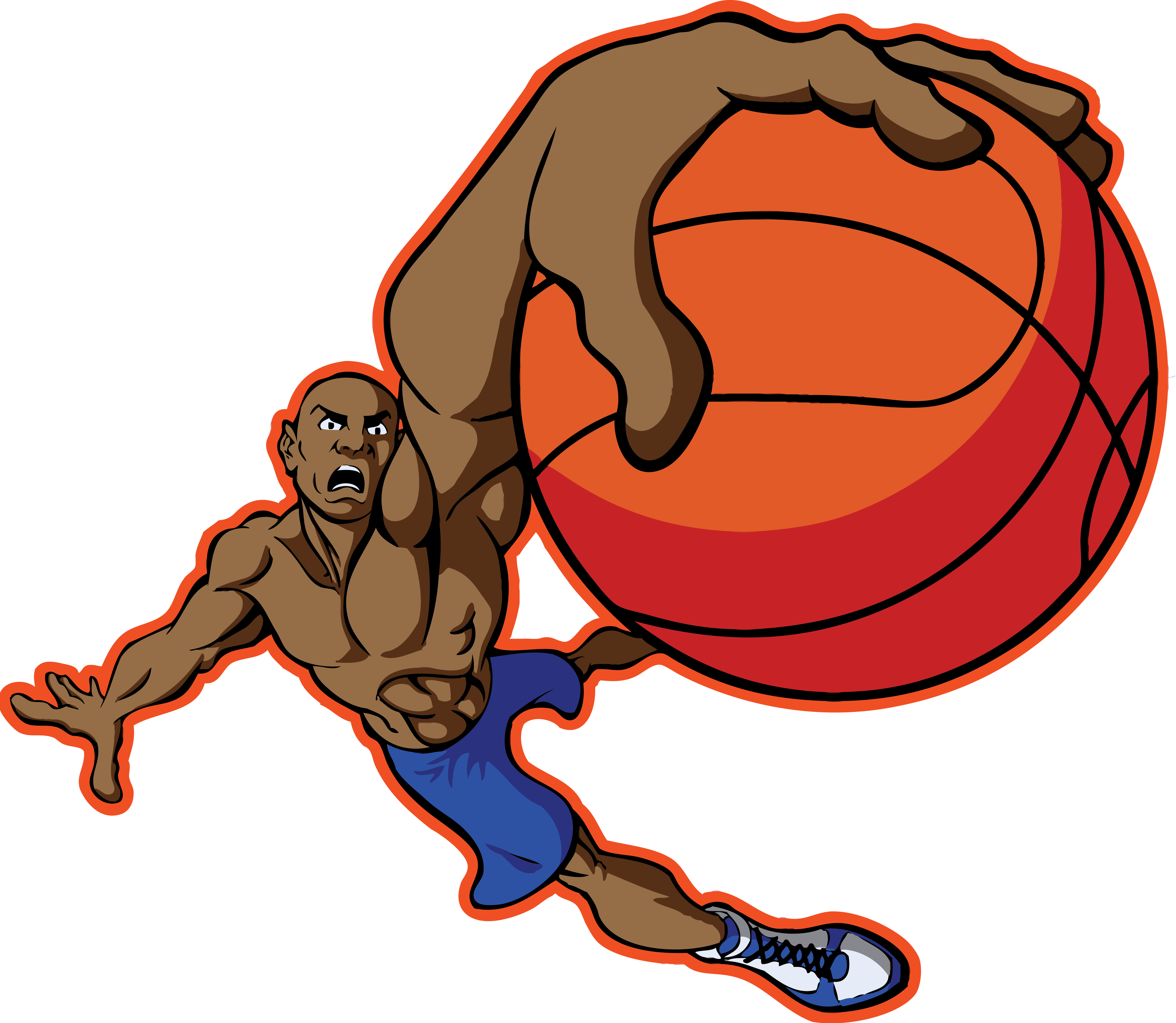 Cartoon Basketball Pics 