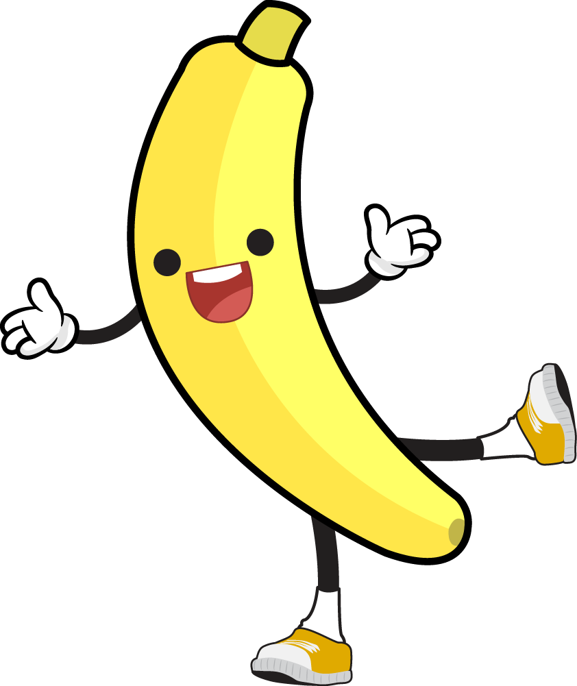 Funny Banana Clipart 