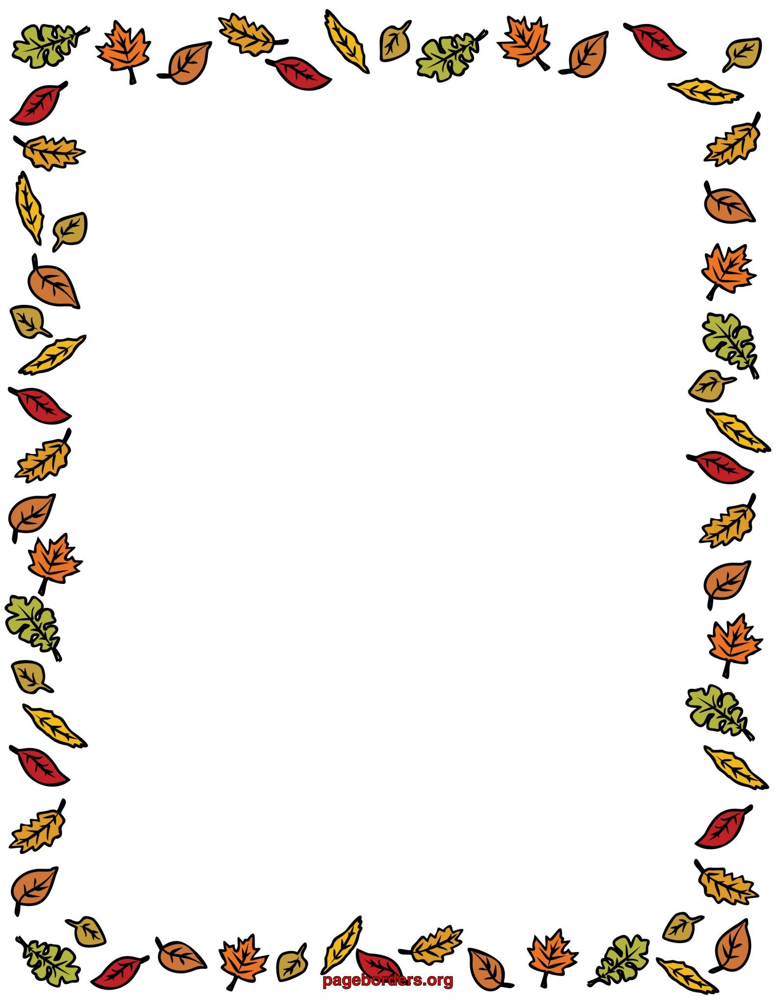 free thanksgiving clip art and borders - photo #35