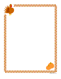Pie Border For Word Clipart 