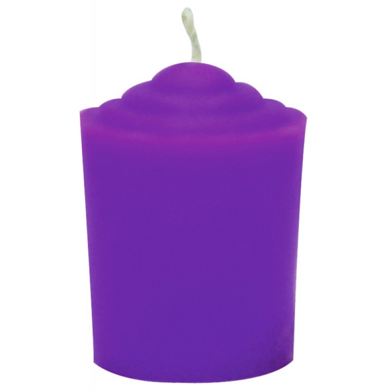 Votive Purple Candle 