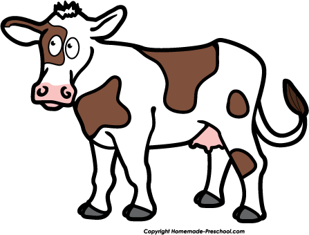Free clipart cow 