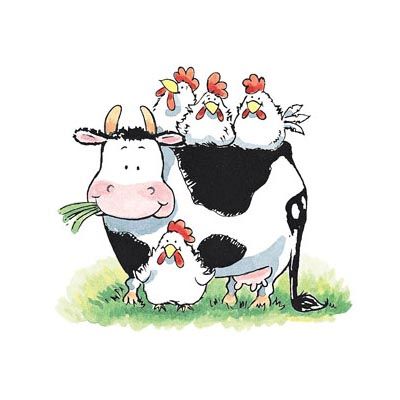 Cow Illustration 
