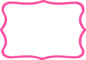 Pink border clipart 