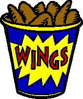 free clipart hot wings