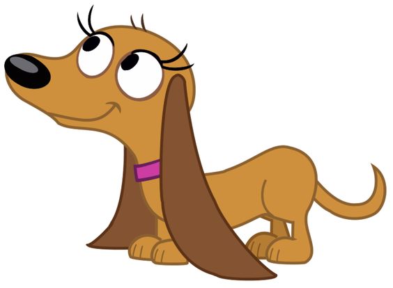 Strudel, a character from the kids&show Pound Puppies 