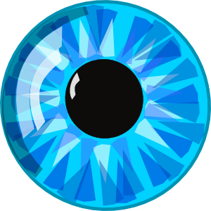 Blue Eye Clip Art at Clker 