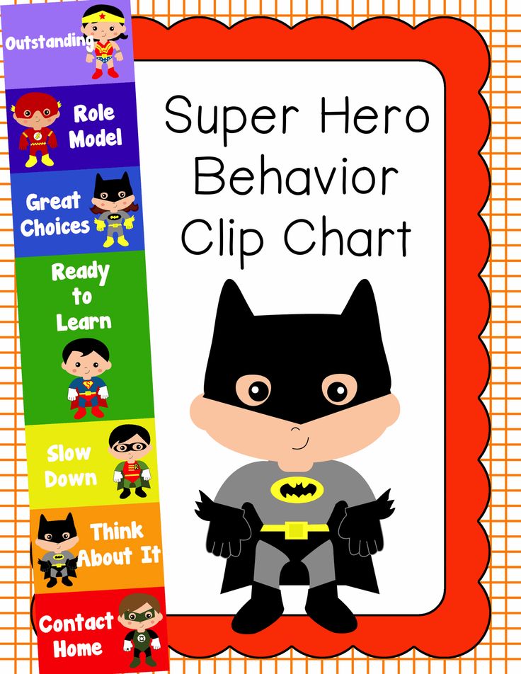 Batman Behavior Chart