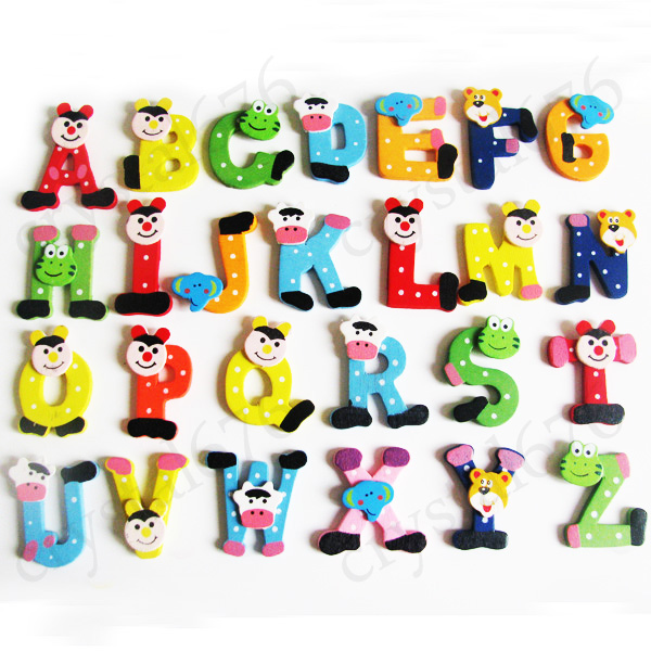 Cartoon Alphabet Letters 