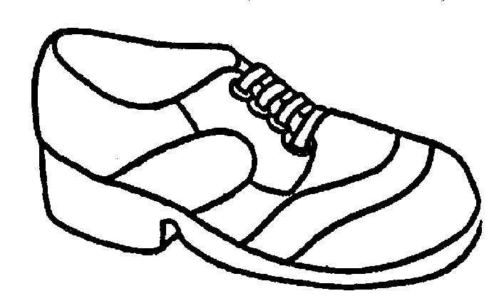 Cartoon shoes clip art 
