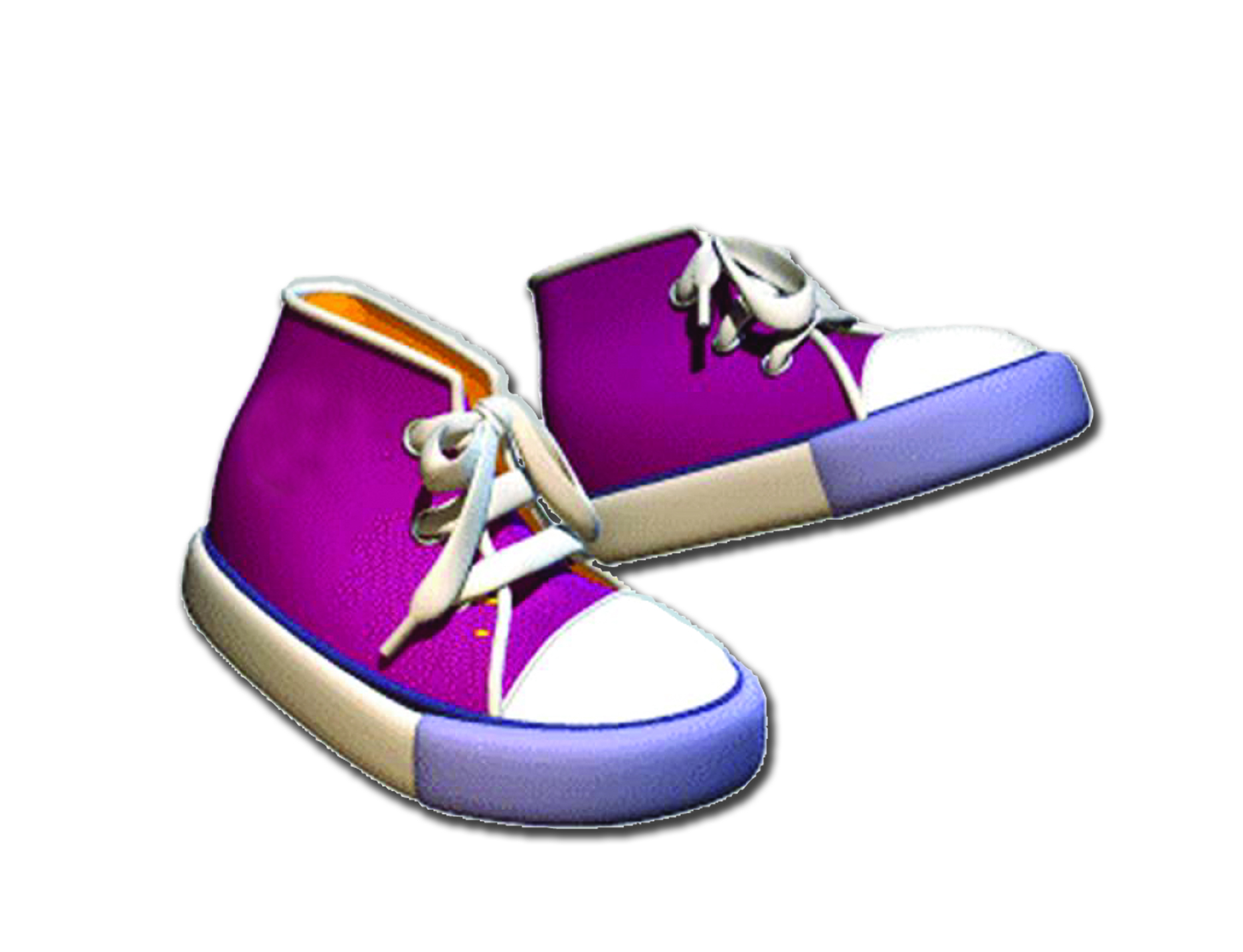 Cartoon Sneakers Clipart 