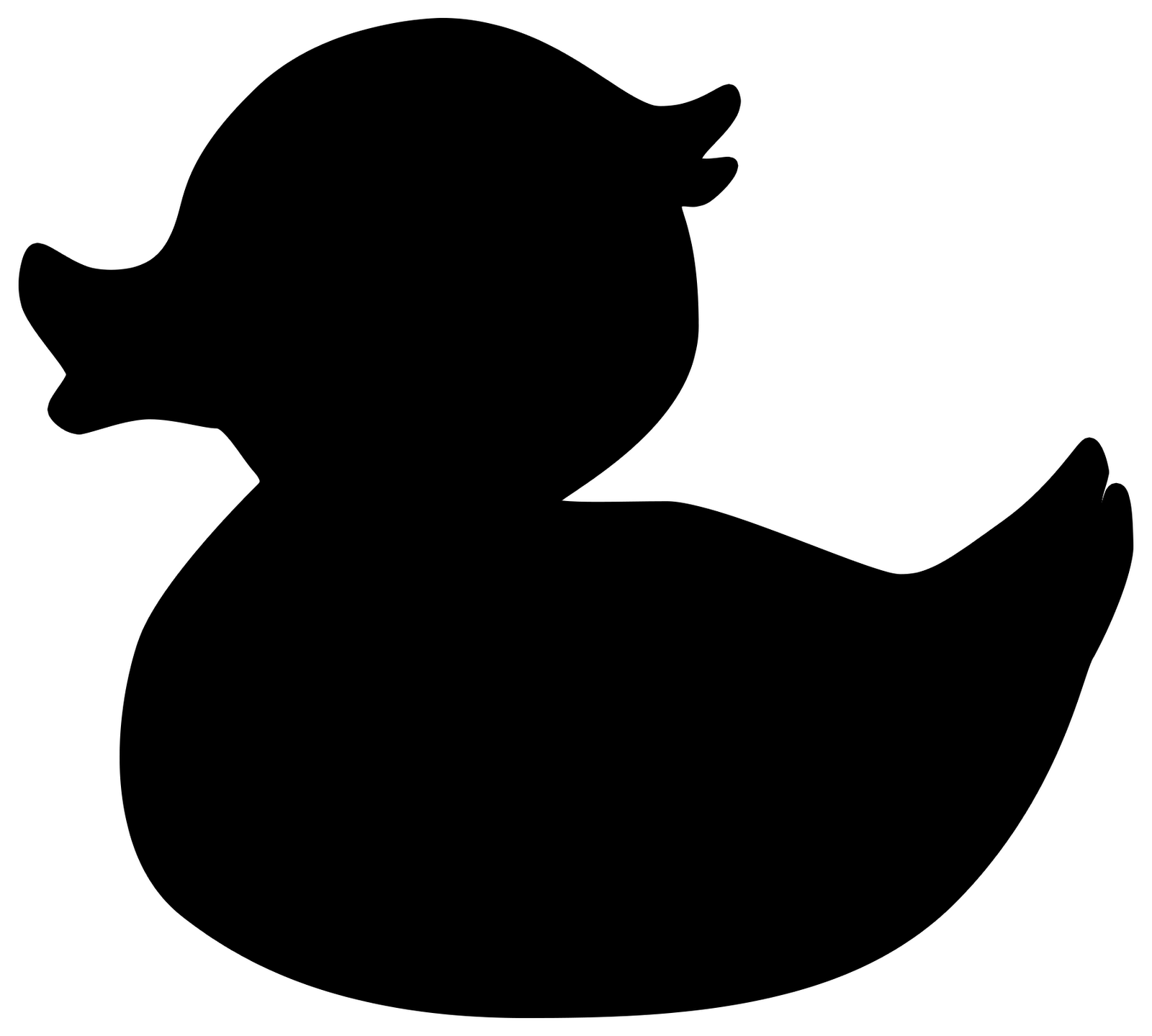 Free Duck Silhouette Cliparts Download Free Clip Art