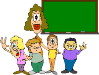 Teacher student clipart invisible 