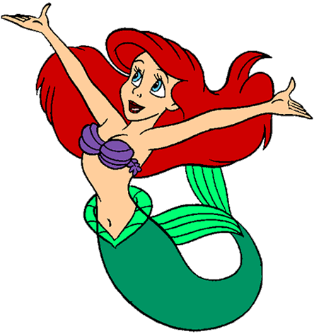 Disney free clipart image little mermaid 