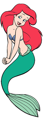 Little Mermaid Characters Clipart 
