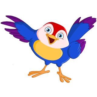 No background bird clipart 