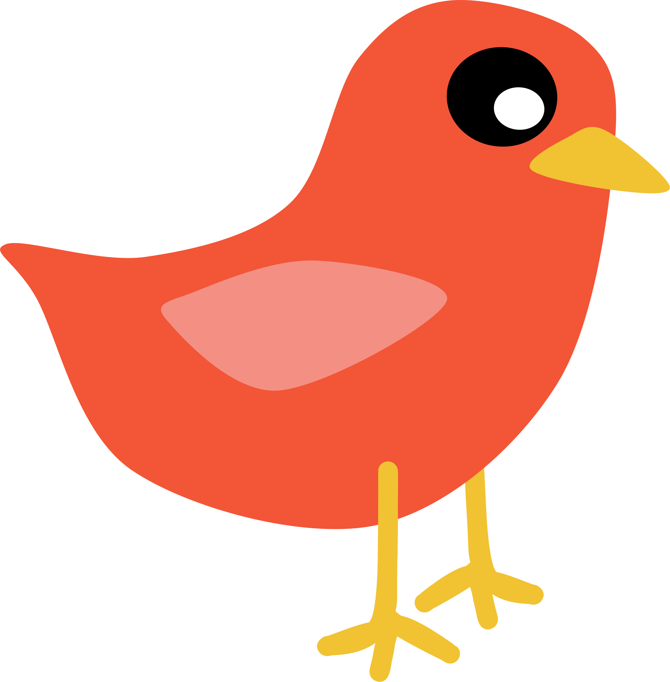 Red Bird Clipart 