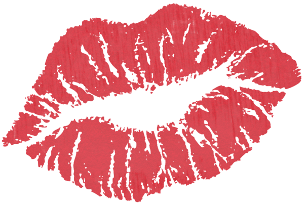 Kissing lips clipart free 