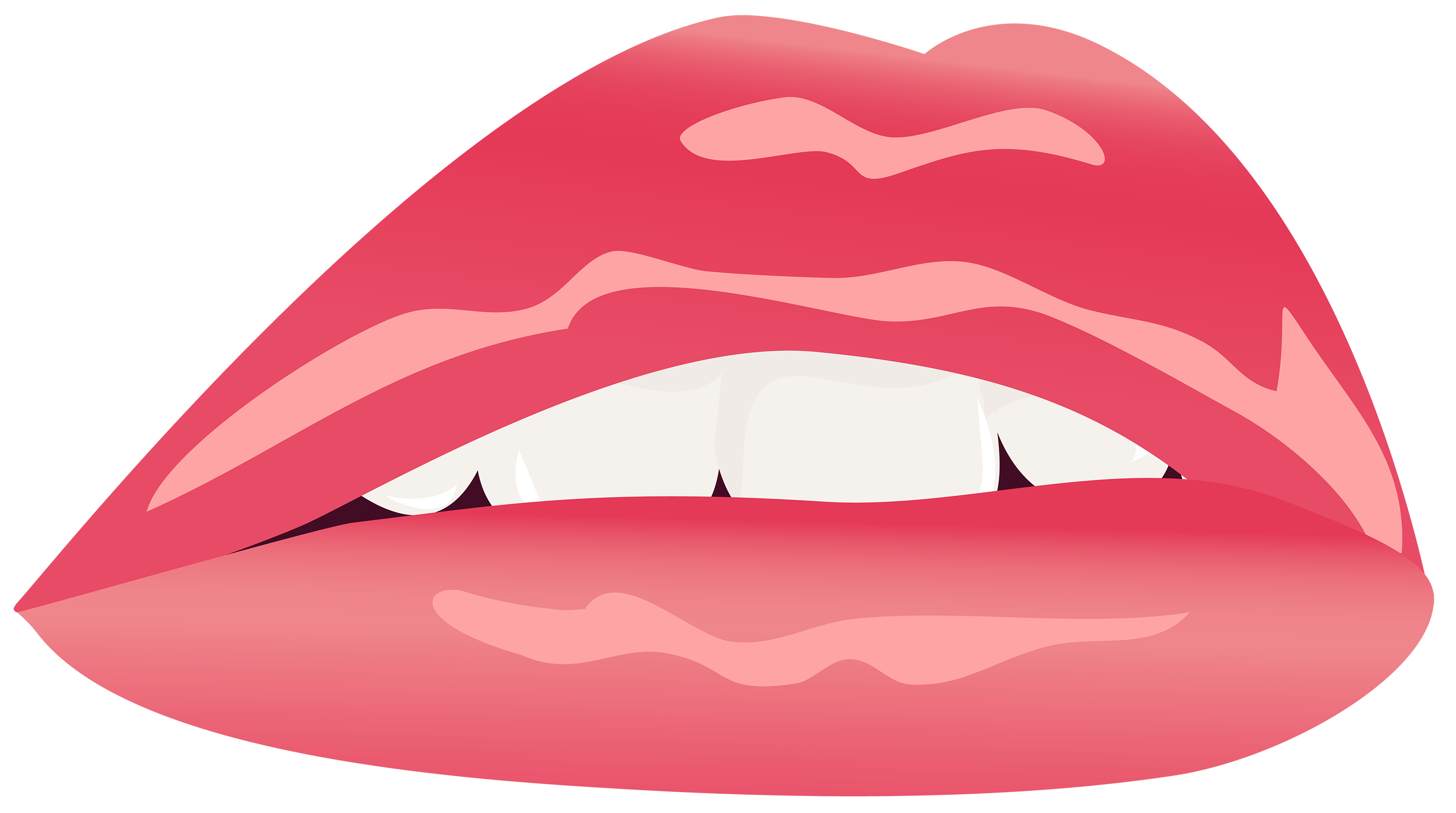 Lips clip art 4 
